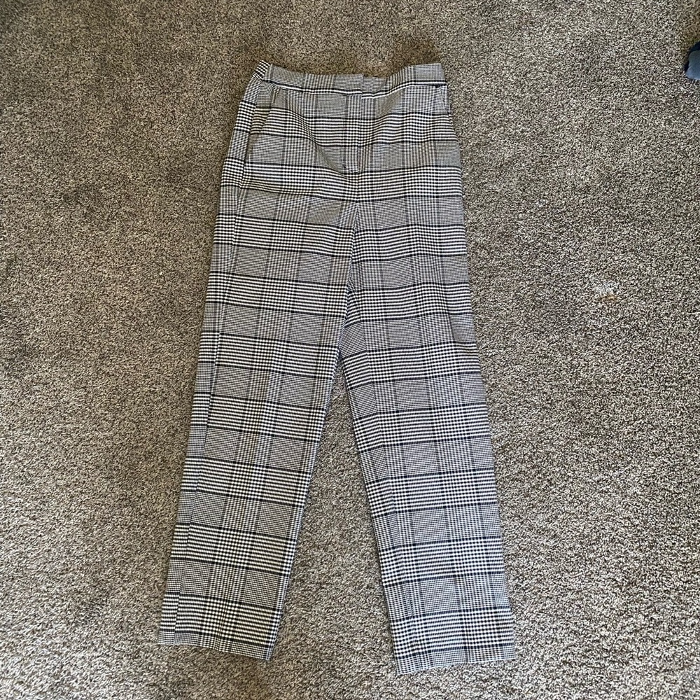 High Waist Pencil Ankle Dress Pants